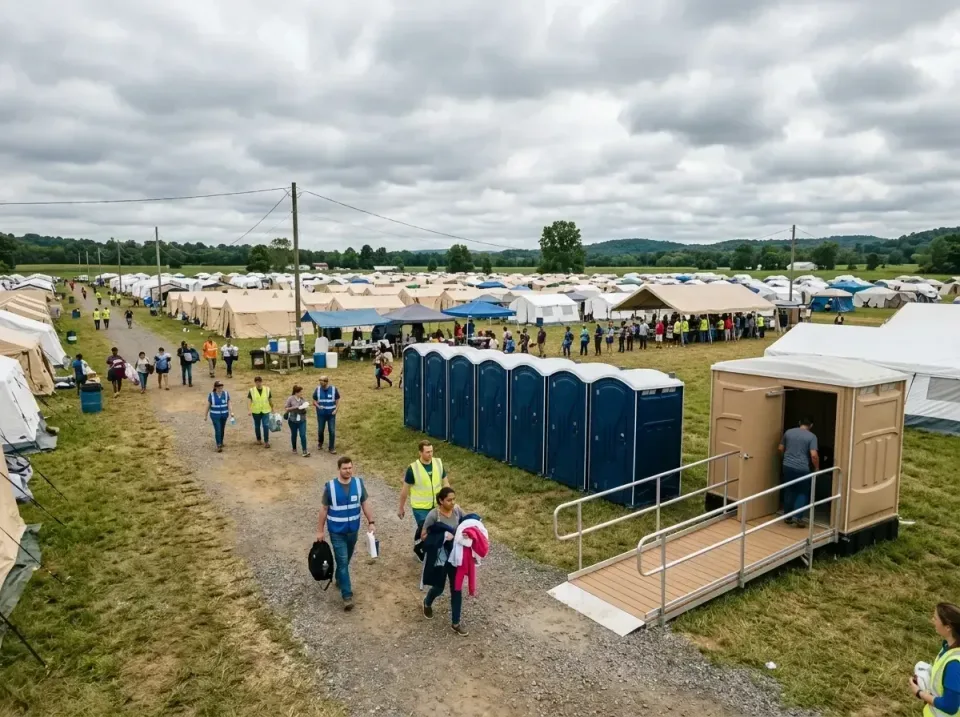 disaster-relief-camp-restrooms-010 — frequently asked questions, Dumpster & Portable Bathrooms Rental in Choctaw Lake, OH
